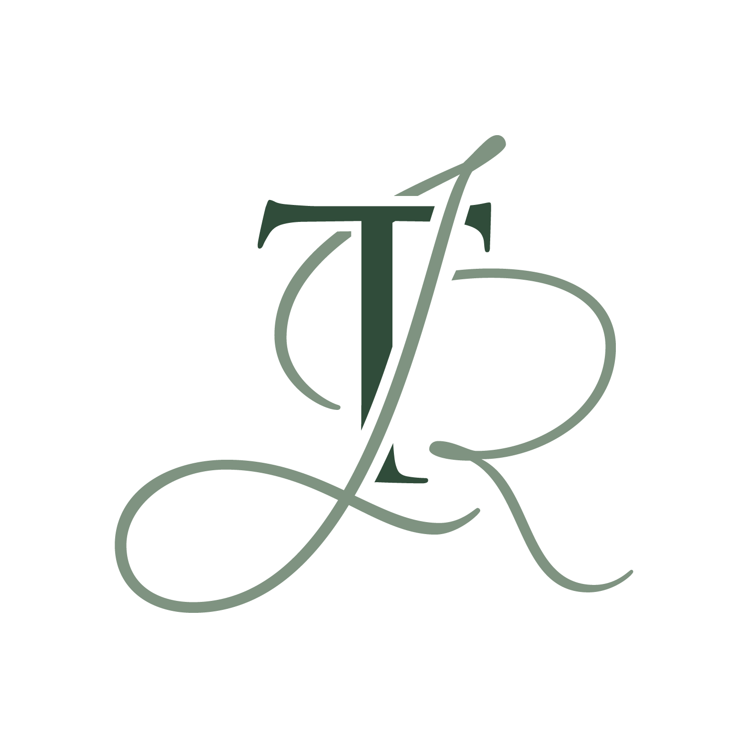 T & JR Monogram